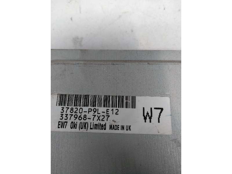 Recambio de centralita motor uce para honda civic berlina .5 (ma/mb) 1.5 referencia OEM IAM 37820P9LE12 W7 