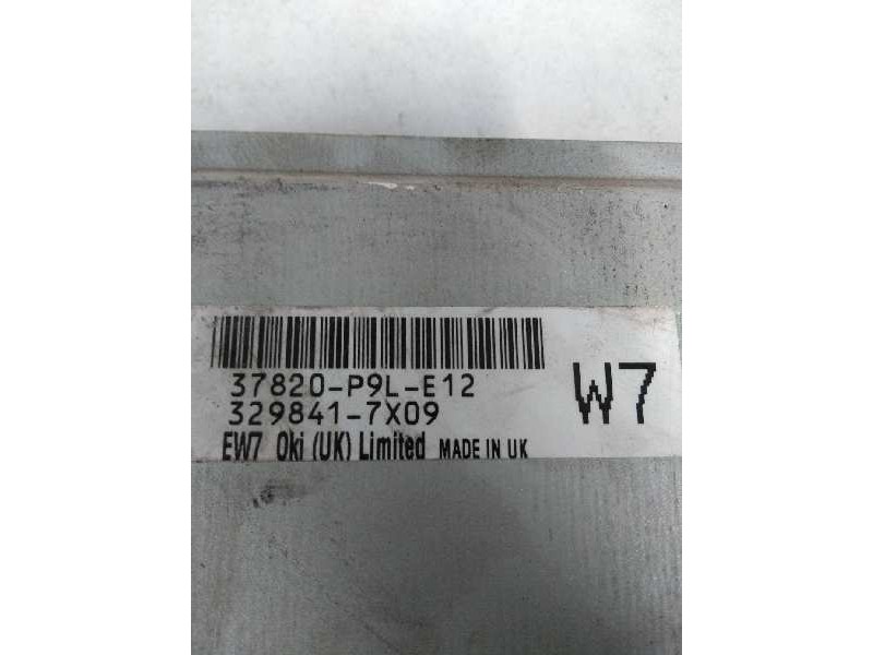 Recambio de centralita motor uce para honda civic berlina 3/4 (ej/ek) referencia OEM IAM 37820P9LE12 W7 