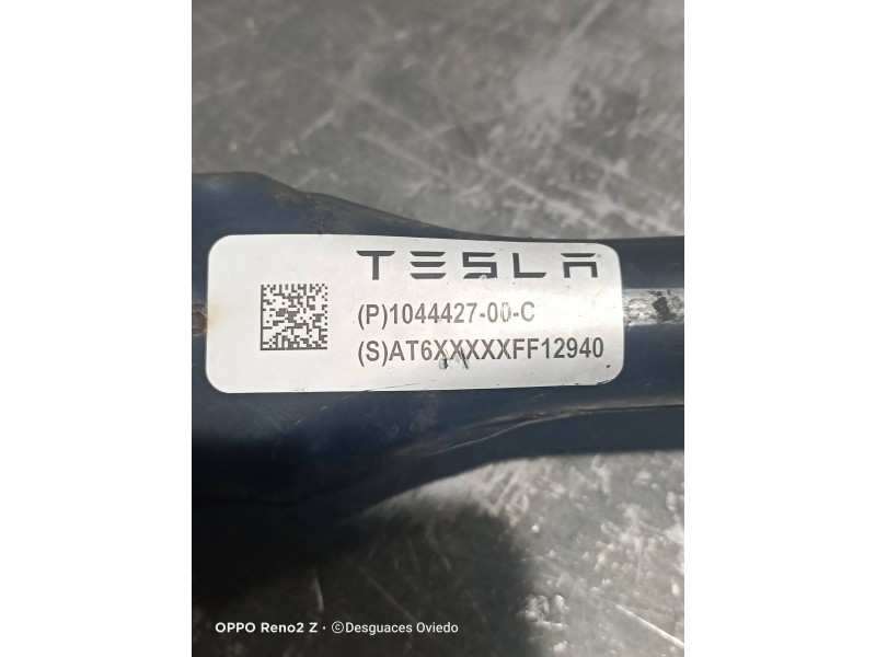 Recambio de brazo suspension superior trasero izquierdo para tesla model 3 referencia OEM IAM 104442700C AT6XXXXXFF12940 
