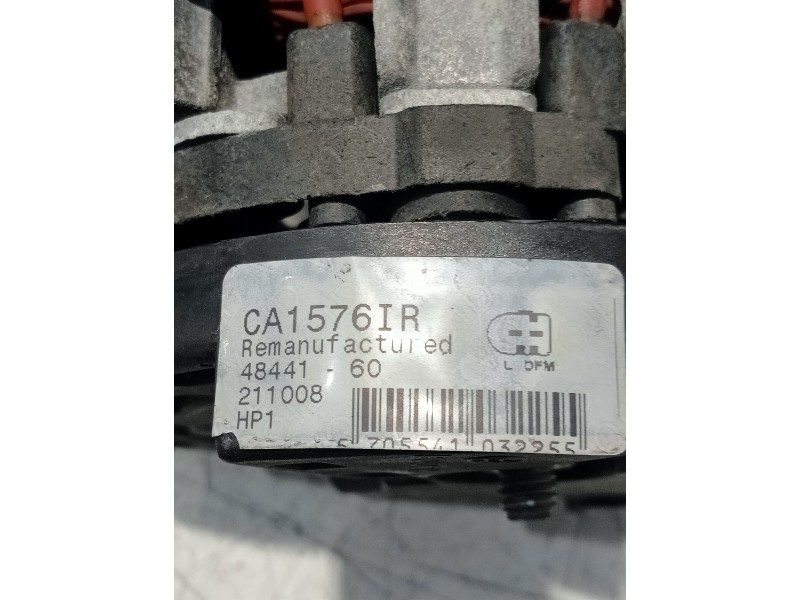 Recambio de alternador para mg rover serie 45 (rt) classic (4-ptas.) referencia OEM IAM CA1576IR 4844160 211008