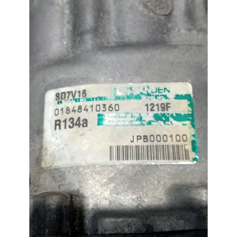 Recambio de compresor aire acondicionado para mg rover serie 45 (rt) classic (4-ptas.) referencia OEM IAM JPB000100 SD7V16 