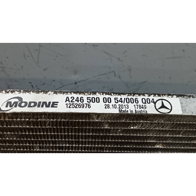 Recambio de condensador / radiador aire acondicionado para mercedes clase b (w246) b 180 cdi be (246.200) referencia OEM IAM A24