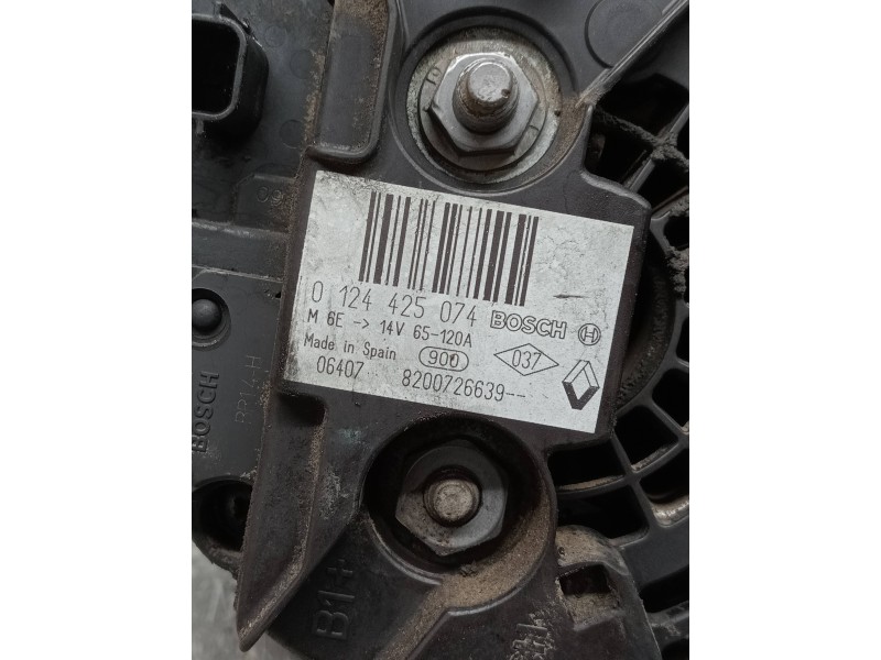 Recambio de alternador para renault scenic ii authentique referencia OEM IAM 0124425074 8200726639 