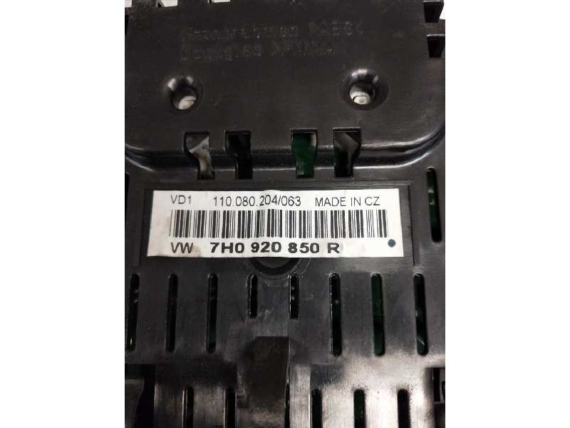 Recambio de cuadro instrumentos para volkswagen t5 transporter/furgoneta 1.9 tdi cat (axc) referencia OEM IAM 7H0920850R 1100802