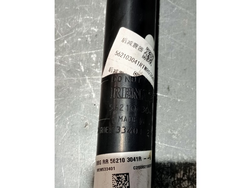 Recambio de amortiguador trasero izquierdo para dacia spring referencia OEM IAM 562103041R  