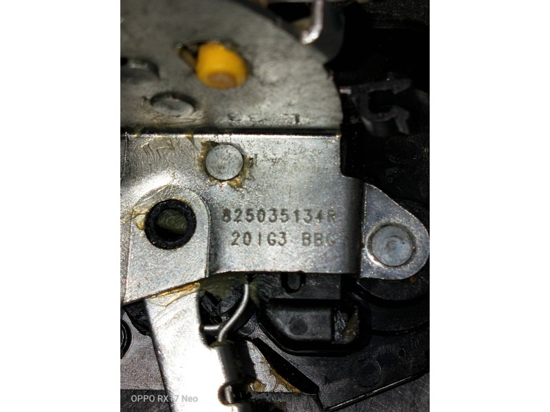 Recambio de motor cierre centralizado trasero izquierdo para dacia spring referencia OEM IAM 825035134R  5P