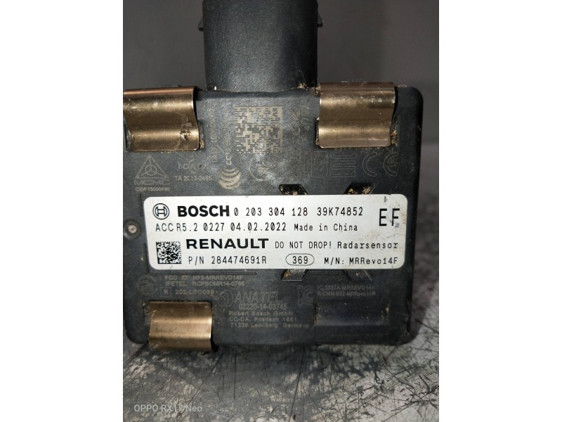 Recambio de modulo electronico para dacia spring referencia OEM IAM 0203304128 284474691R 