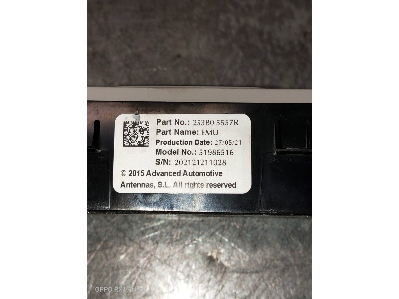 Recambio de mando multifuncion para dacia spring referencia OEM IAM 253B05557R 51986516 