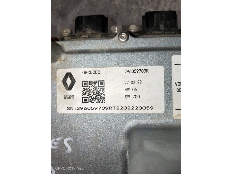 Recambio de bateria para dacia spring referencia OEM IAM 296059709R 296059709R SOPORTES ROTOS
