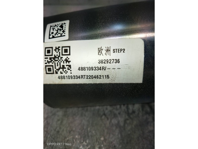 Recambio de columna direccion para dacia spring referencia OEM IAM 38292736 488109334R 