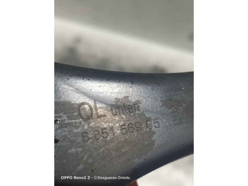 Recambio de brazo suspension inferior trasero izquierdo para mini countryman (f60) cooper referencia OEM IAM 685156905  