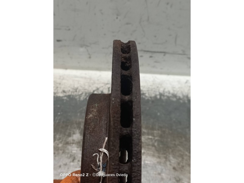 Recambio de disco freno delantero para chevrolet kalos 1.2 s (d/a) referencia OEM IAM   