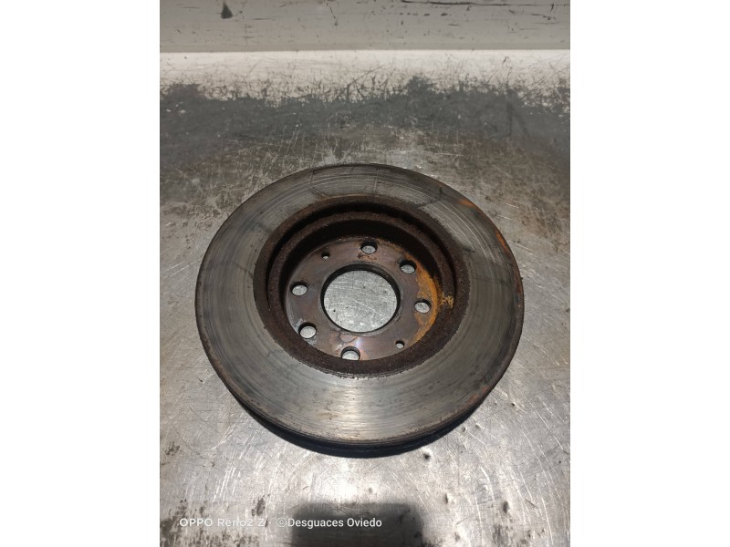Recambio de disco freno delantero para chevrolet kalos 1.2 s (d/a) referencia OEM IAM   