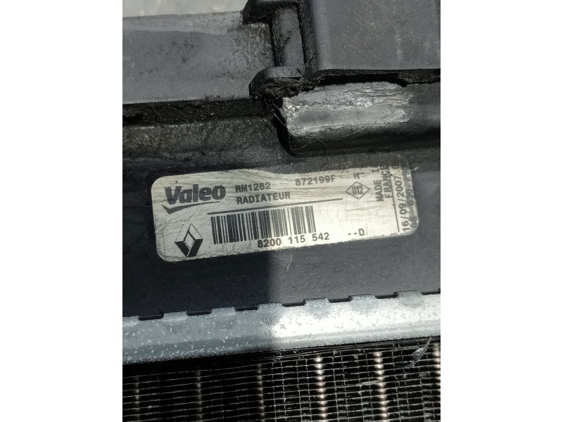 Recambio de radiador agua para renault megane ii berlina 5p business referencia OEM IAM 8200115542D 872199F 