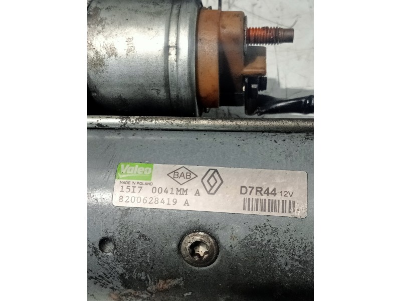 Recambio de motor arranque para renault megane ii berlina 5p business referencia OEM IAM 8200628419A D7R44 