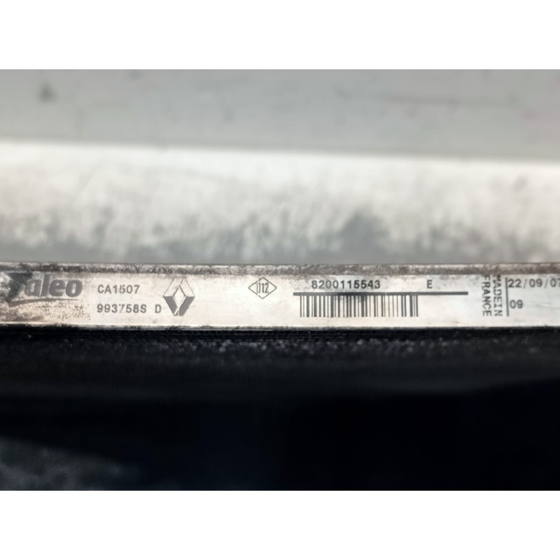 Recambio de condensador / radiador aire acondicionado para renault megane ii berlina 5p business referencia OEM IAM 8200115543 9