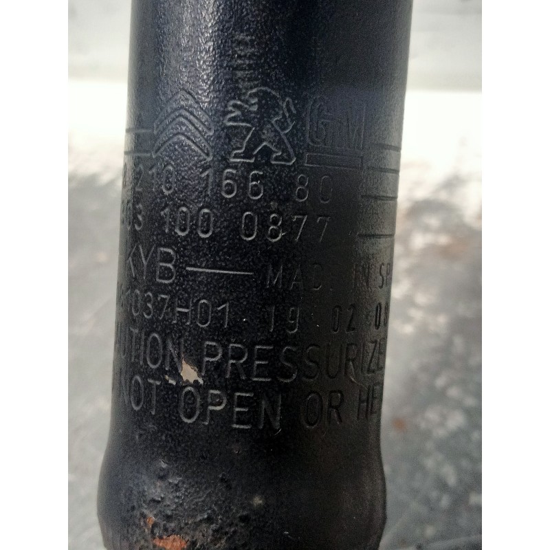 Recambio de amortiguador trasero izquierdo para citroen c3 aircross feel referencia OEM IAM 9821016680 03031000877 