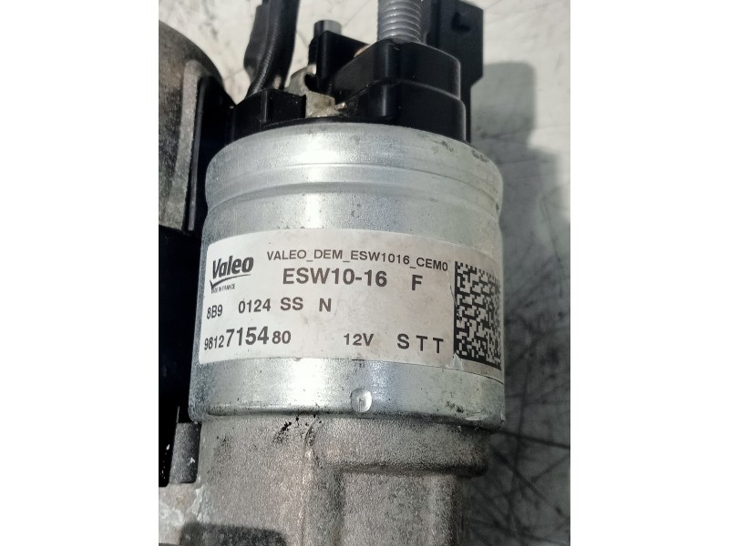 Recambio de motor arranque para citroen c3 aircross feel referencia OEM IAM 9812715480 ESW1016F 