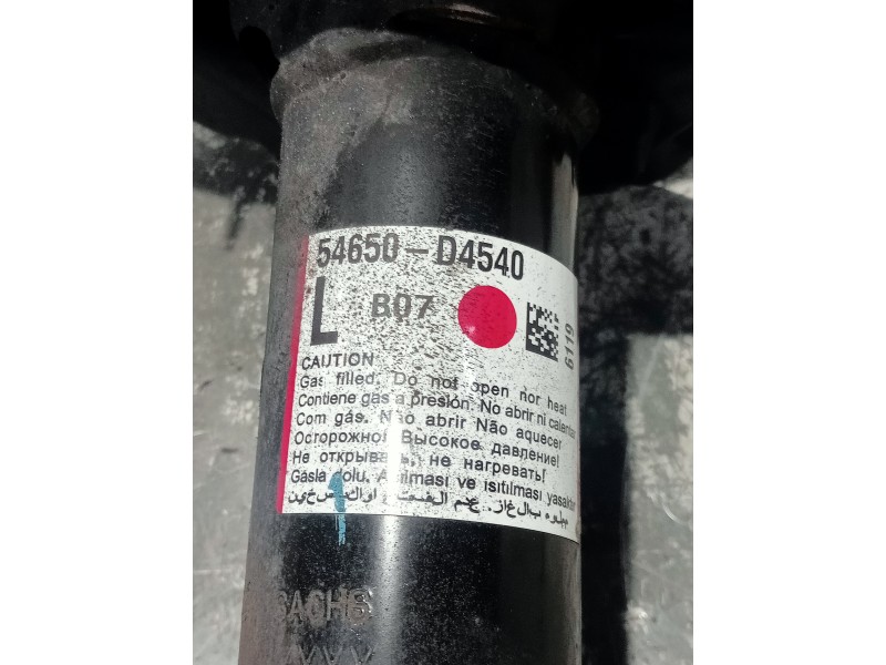 Recambio de amortiguador delantero izquierdo para kia optima vision referencia OEM IAM 54650D4540  