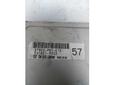 Recambio de centralita motor uce para honda civic berlina .5 (ma/mb) 1.6 sohc vtec cat referencia OEM IAM 37820PDTE12 57  2