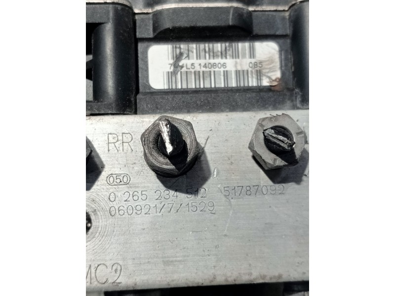 Recambio de abs para fiat grande punto (199) 1.4 16v dynamic referencia OEM IAM 0265950620 0265234512 51787092