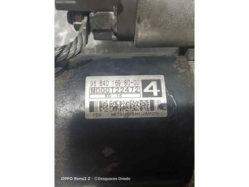 Recambio de motor arranque para citroen c4 berlina collection referencia OEM IAM 966401698000 M000T22472 