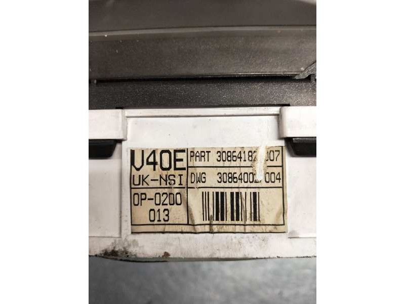 Recambio de cuadro instrumentos para volvo s40 berlina 1.9 turbodiesel referencia OEM IAM 30864182007 0200013 