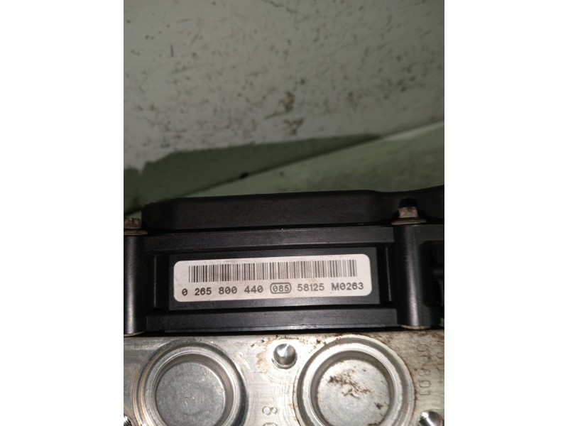 Recambio de abs para renault megane ii berlina 5p confort dynamique referencia OEM IAM 0265231577 0265800440 58125  Recambio de abs para renault megane ii berlina 5p confort dynamique referencia OEM IAM 0265231577 0265800440 58125