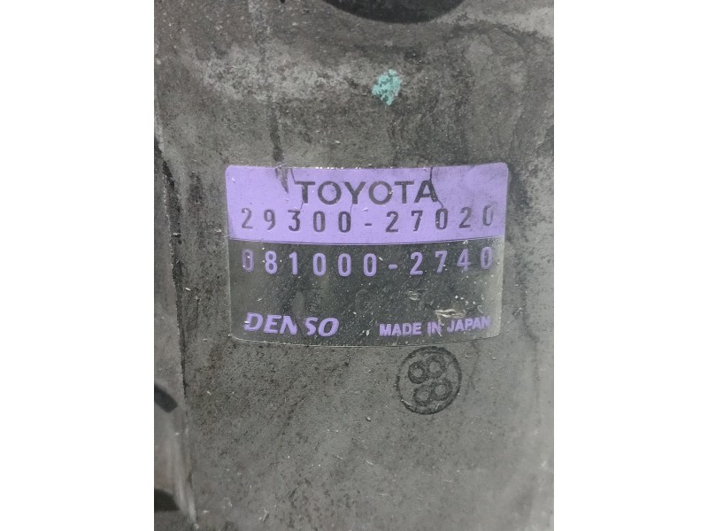 Recambio de depresor freno / bomba vacio para toyota corolla verso (r1) 2.0 d-4d luna referencia OEM IAM 2930027020 0810002740 