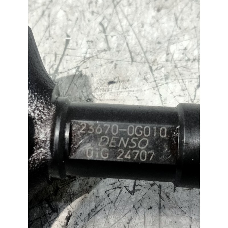 Recambio de inyector para toyota corolla verso (r1) 2.0 d-4d luna referencia OEM IAM 236700G010 01G24707 