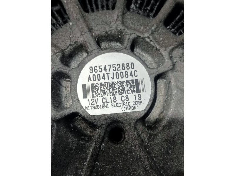 Recambio de alternador para citroen c8 hdi 120 premier referencia OEM IAM 9654752880 A004TJ0084C 