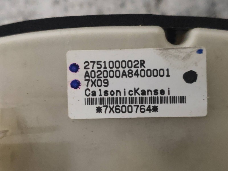 Recambio de mando calefaccion / aire acondicionado para renault laguna iii authentique referencia OEM IAM 275100002R 7X600764 