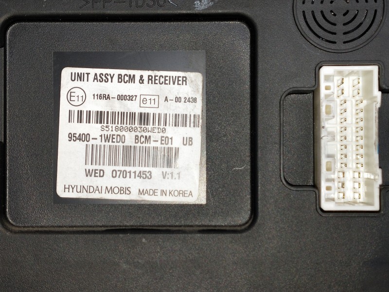 Recambio de modulo electronico para kia rio (yb) attract referencia OEM IAM 954001WED0 07011453 