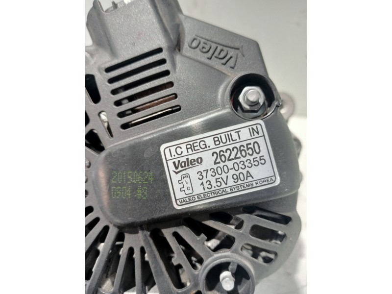 Recambio de alternador para kia rio (yb) attract referencia OEM IAM 2622650 3730003355 