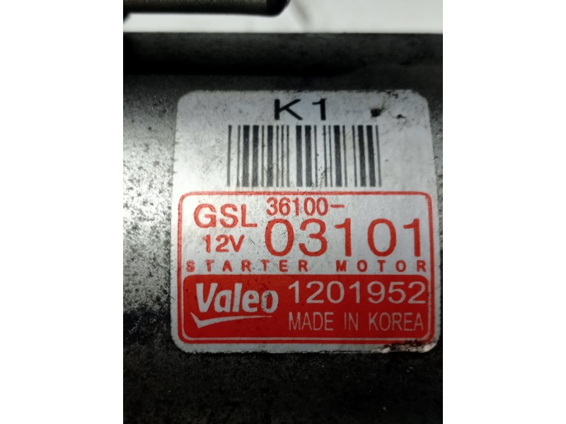 Recambio de motor arranque para kia rio (yb) attract referencia OEM IAM 3610003101 1201952 