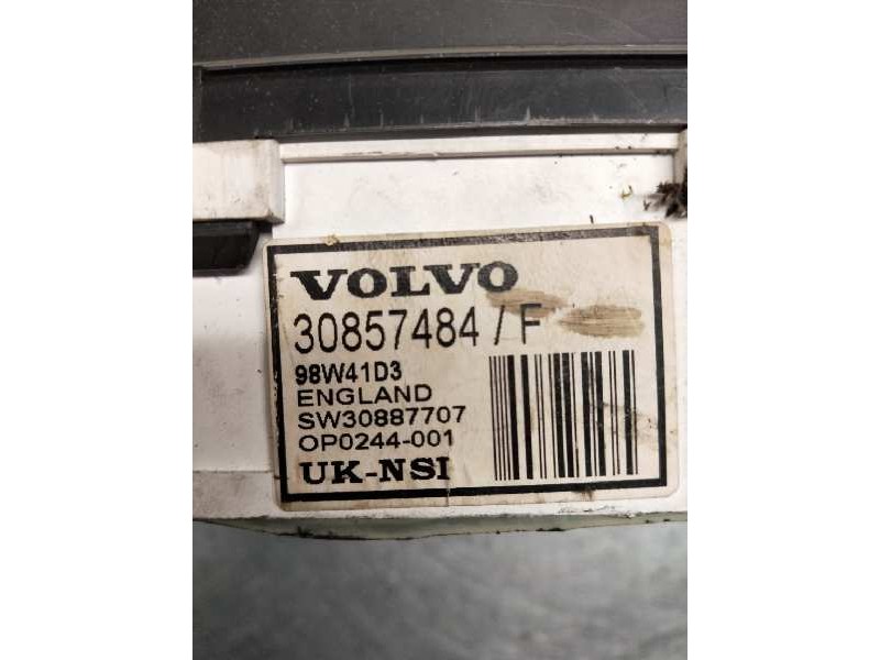 Recambio de cuadro instrumentos para volvo v40 familiar 1.9 turbodiesel referencia OEM IAM 30857484F OP0244001  Recambio de cuadro instrumentos para volvo v40 familiar 1.9 turbodiesel referencia OEM IAM 30857484F OP0244001