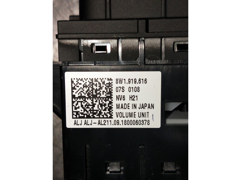 Recambio de mando multifuncion para audi a4 avant (8wd) referencia OEM IAM 8W1919616 07S0108 