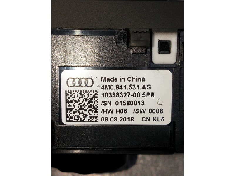 Recambio de mando luces para audi a4 avant (8wd) referencia OEM IAM 4M0941531AG 1033832700 INTERRUPTOR