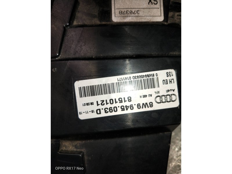 Recambio de piloto trasero izquierdo interior para audi a4 avant (8wd) referencia OEM IAM 8W9945093D 81510121 