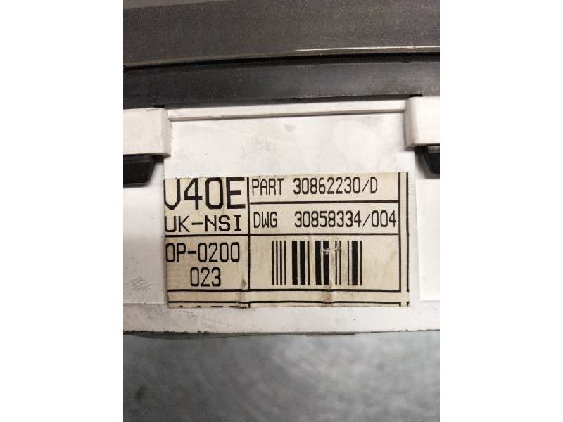 Recambio de cuadro instrumentos para volvo v40 familiar 1.8 16v cat referencia OEM IAM 30862230D OP0200023 
