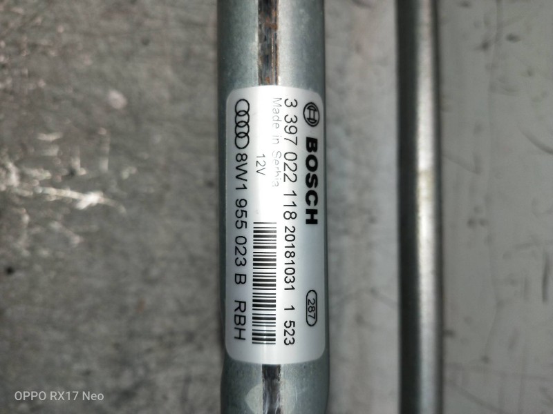 Recambio de motor limpia delantero para audi a4 avant (8wd) referencia OEM IAM 3397022118 8W1955023B 