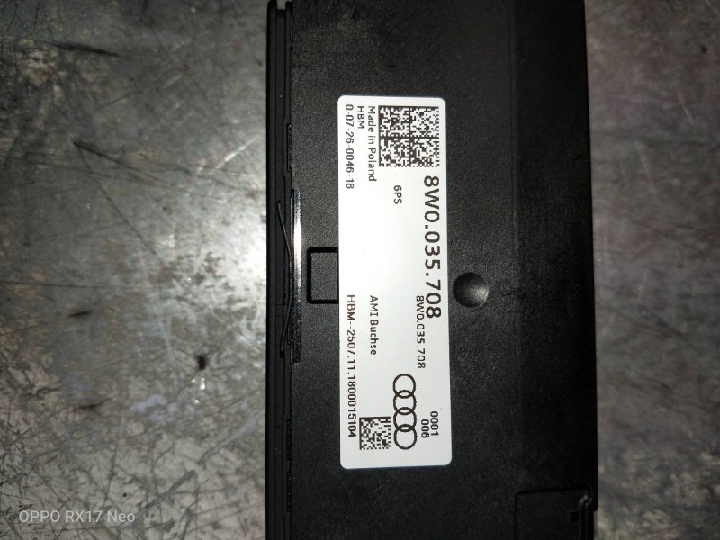 Recambio de modulo electronico para audi a4 avant (8wd) referencia OEM IAM 4W0035708  