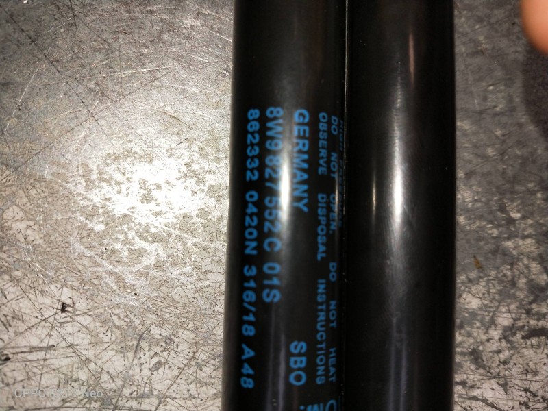 Recambio de amortiguadores maletero / porton para audi a4 avant (8wd) referencia OEM IAM 8W9827552C 862332042N 