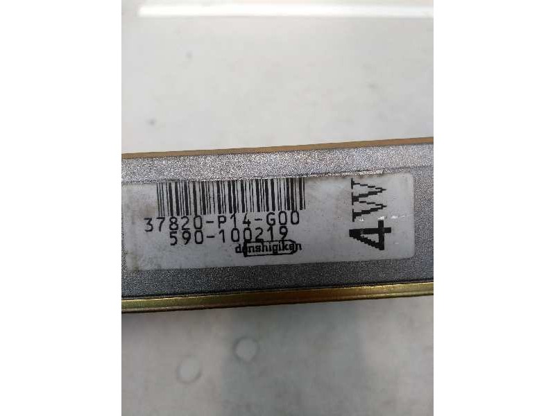 Recambio de centralita motor uce para honda prelude (bb1/2/3) referencia OEM IAM 37820P14G00 4W 