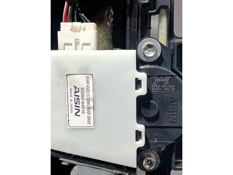 Recambio de techo electrico para toyota verso 2.0 d-4d cat referencia OEM IAM 6326064010  