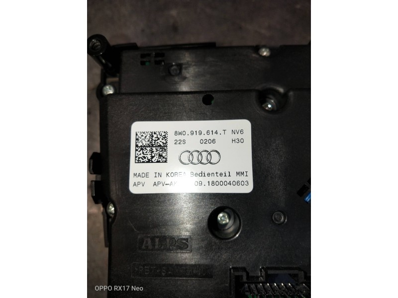 Recambio de mando multifuncion para audi a4 avant (8wd) referencia OEM IAM 8W0919614T  