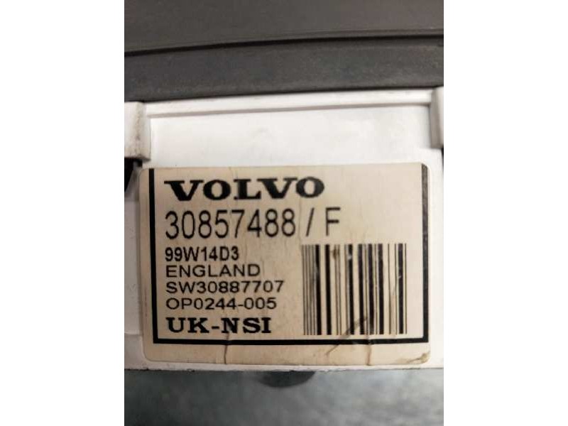 Recambio de cuadro instrumentos para volvo s40 berlina 1.8 16v cat referencia OEM IAM 30857488F OP0244005 