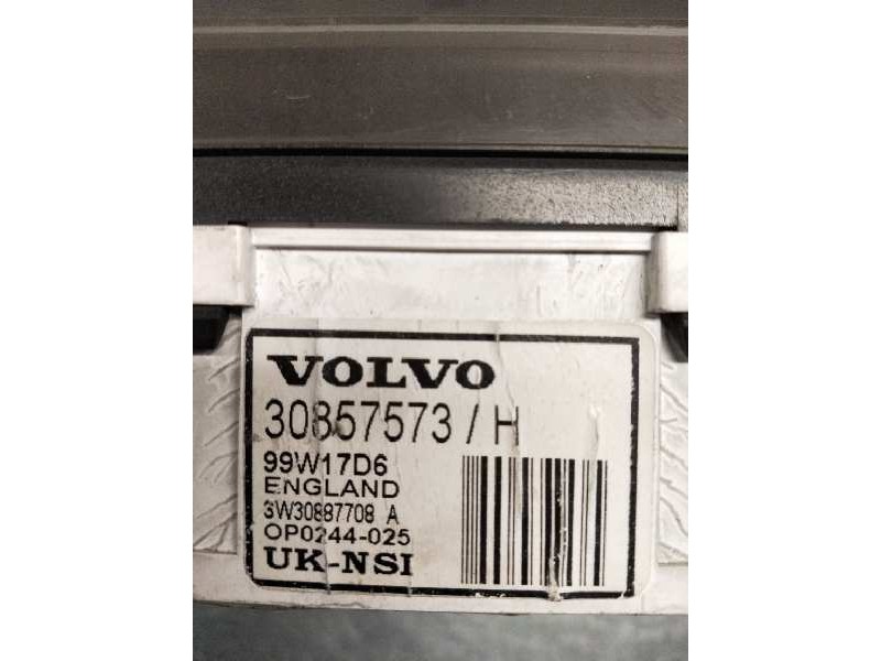 Recambio de cuadro instrumentos para volvo s40 berlina 1.6 cat referencia OEM IAM 30857573H OP0244025 