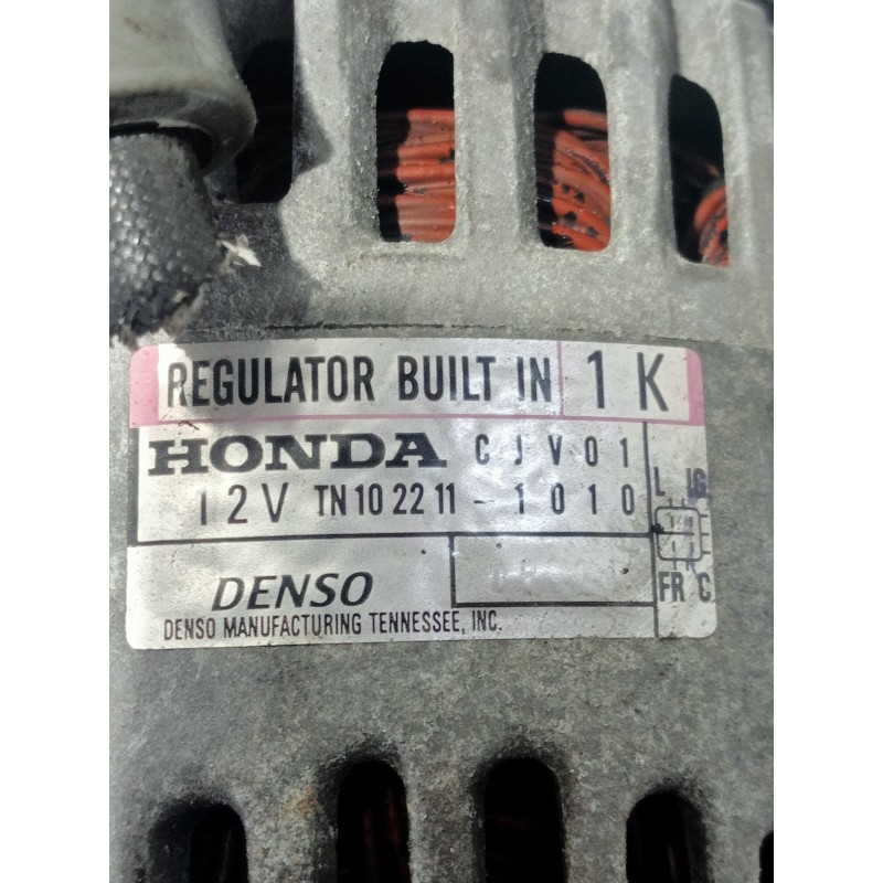Recambio de alternador para honda accord berlina (cg7-9/ch1-7) referencia OEM IAM TN1022111010 CJV01 
