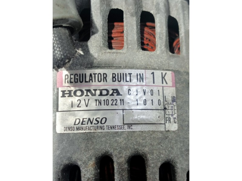 Recambio de alternador para honda accord berlina (cg7-9/ch1-7) referencia OEM IAM TN1022111010 CJV01 